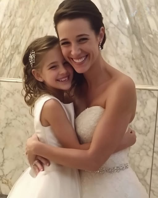 My husband’s daughter, Amelia, 9, lost her mom, and I’ve helped raise her since she was six. We’re very close.