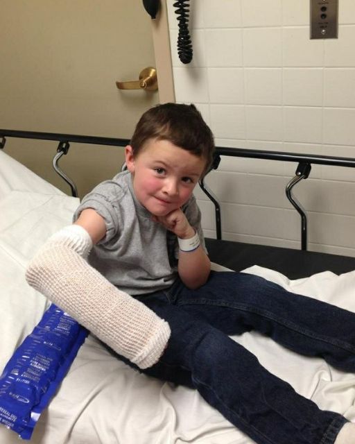 MY 8-YEAR-OLD SON BROKE HIS ARM—BUT THE REASON WHY MADE ME PROUDER THAN EVER