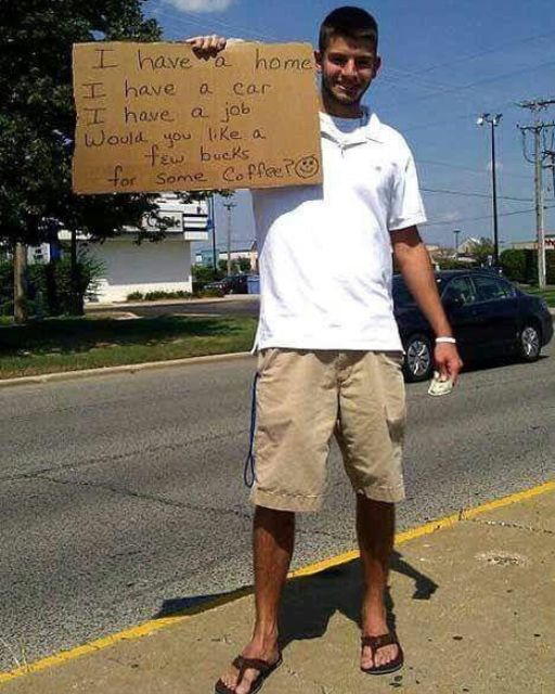 I STOOD ON THE CORNER OFFERING MONEY—AND PEOPLE THOUGHT I WAS CRAZY