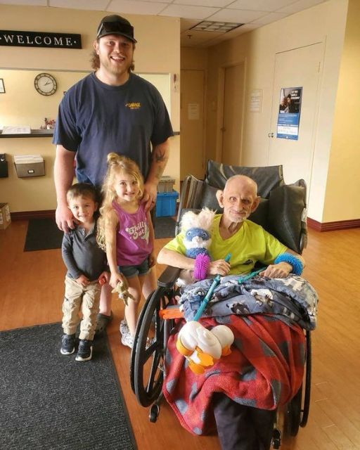 HE HADN’T SMILED IN MONTHS—UNTIL MY DAUGHTER WALKED IN WITH A STUFFED DINOSAUR