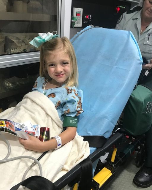 MY DAUGHTER SEEMED HAPPY IN THE AMBULANCE—BUT THEN SHE MADE THE PARAMEDIC GO PALE