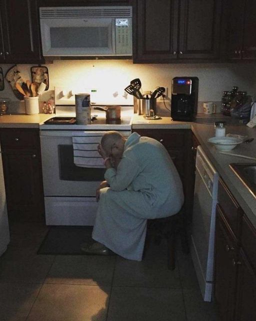 I Woke Up to Make Coffee—And Found Her Like This in the Dark