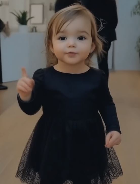 My husband, Mark, and I took our 4-year-old daughter, Sophie, to the corporate party