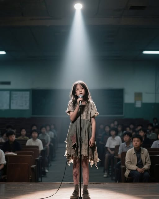A POOR GIRL WAS ASKED TO SING AT SCHOOL AS A JOKE… BUT HER VOICE LEFT THE ROOM SPEECHLESS!