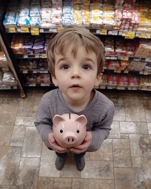 A LITTLE BOY USED THE LAST OF HIS PIGGY BANK MONEY TO BUY GROCERIES AT MY STORE – THE NEXT DAY, I DECIDED TO FIND HIM