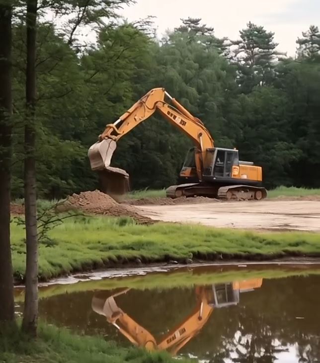 MY KIDS CAME HOME TO FIND OUR NEIGHBOR BURYING OUR LAKE WITH DIRT – KARMA STRUCK THEM BEFORE I COULD.