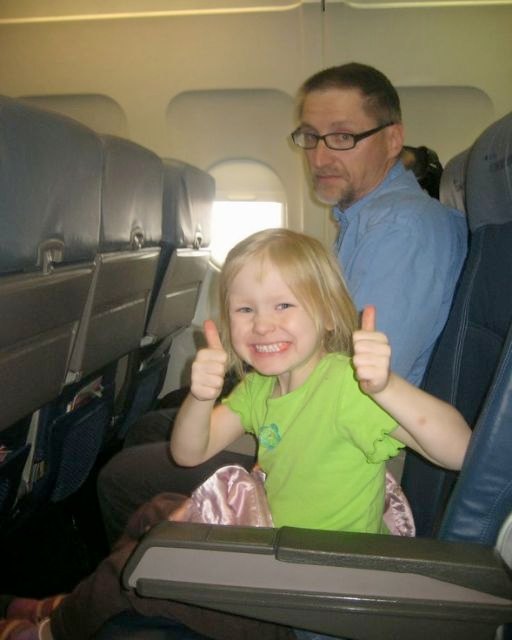SHE WAS EXCITED FOR HER FIRST FLIGHT—BUT I WASN’T SUPPOSED TO BE THERE