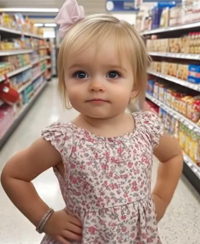 Linette’s quick trip to the grocery store took an unexpected turn when she noticed a little girl wearing a silver bracelet