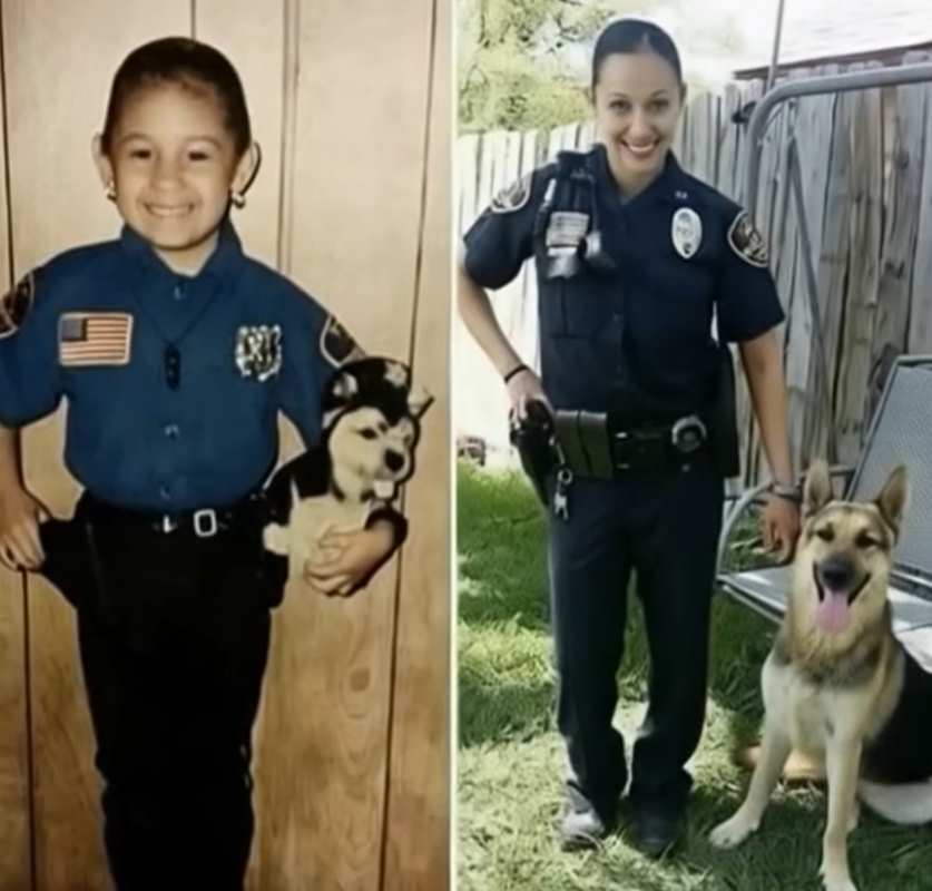 SHE WORE A TOY BADGE AT FIVE—NOW SHE’S LEADING THE FORCE