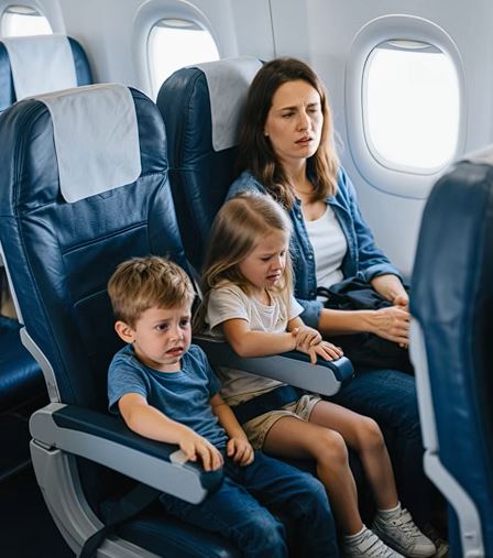 My Husband Flew First Class With His Mom—And Left Me And The Kids In Economy. What Happened Mid-Flight Changed Everything