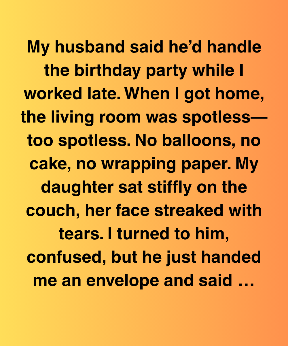 The Birthday He Forgot