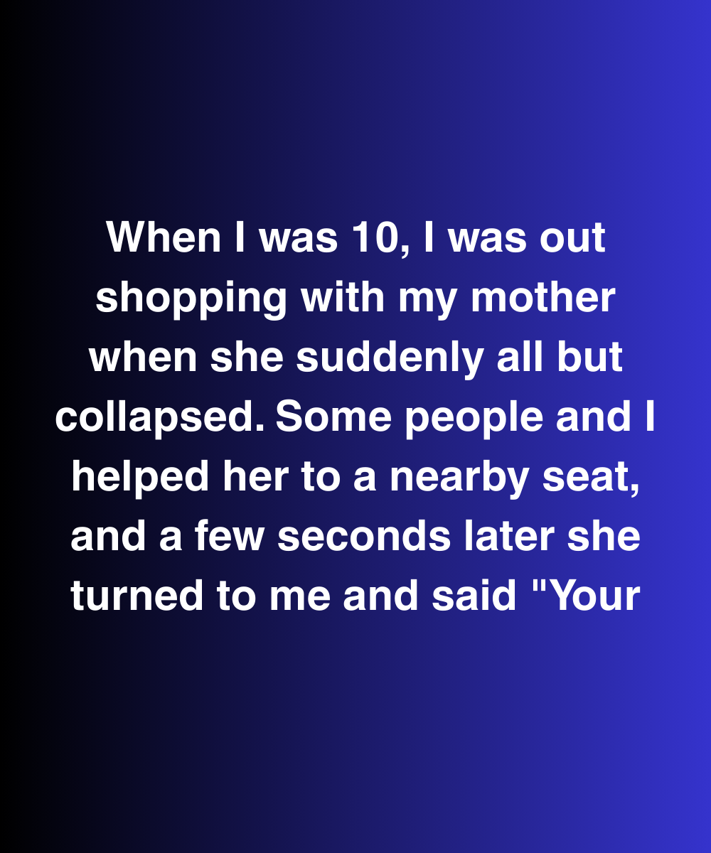 The Day My Mother Collapsed Changed Everything I Thought I Knew About Her