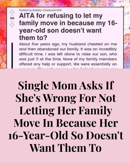 My Family Abandoned Me When My Husband Left—Now They Want To Move In, But My Son Said No