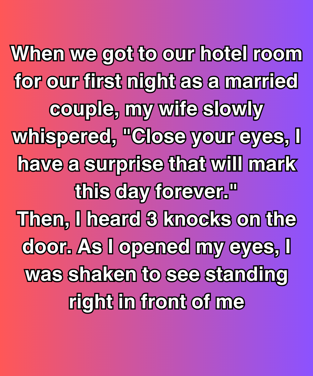 She Whispered It Would Mark Our Wedding Night Forever—Then Someone Knocked Three Times