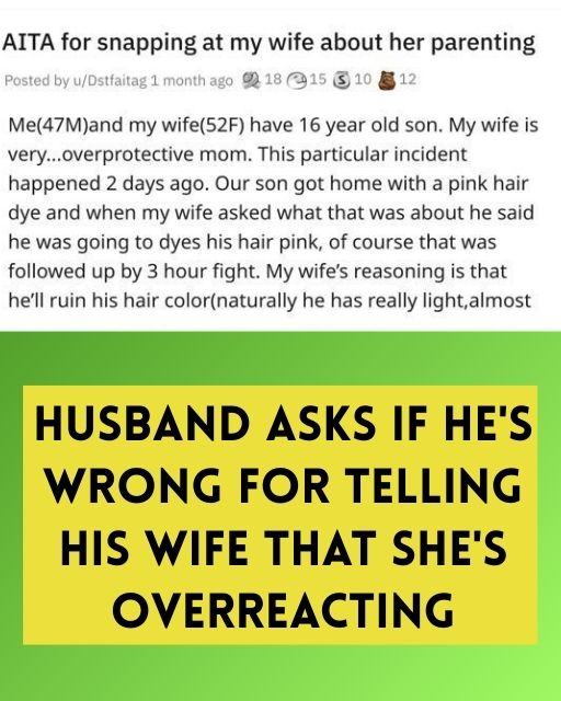 Our Son Dyed His Hair Pink—My Wife Had a Meltdown, And I Finally Snapped