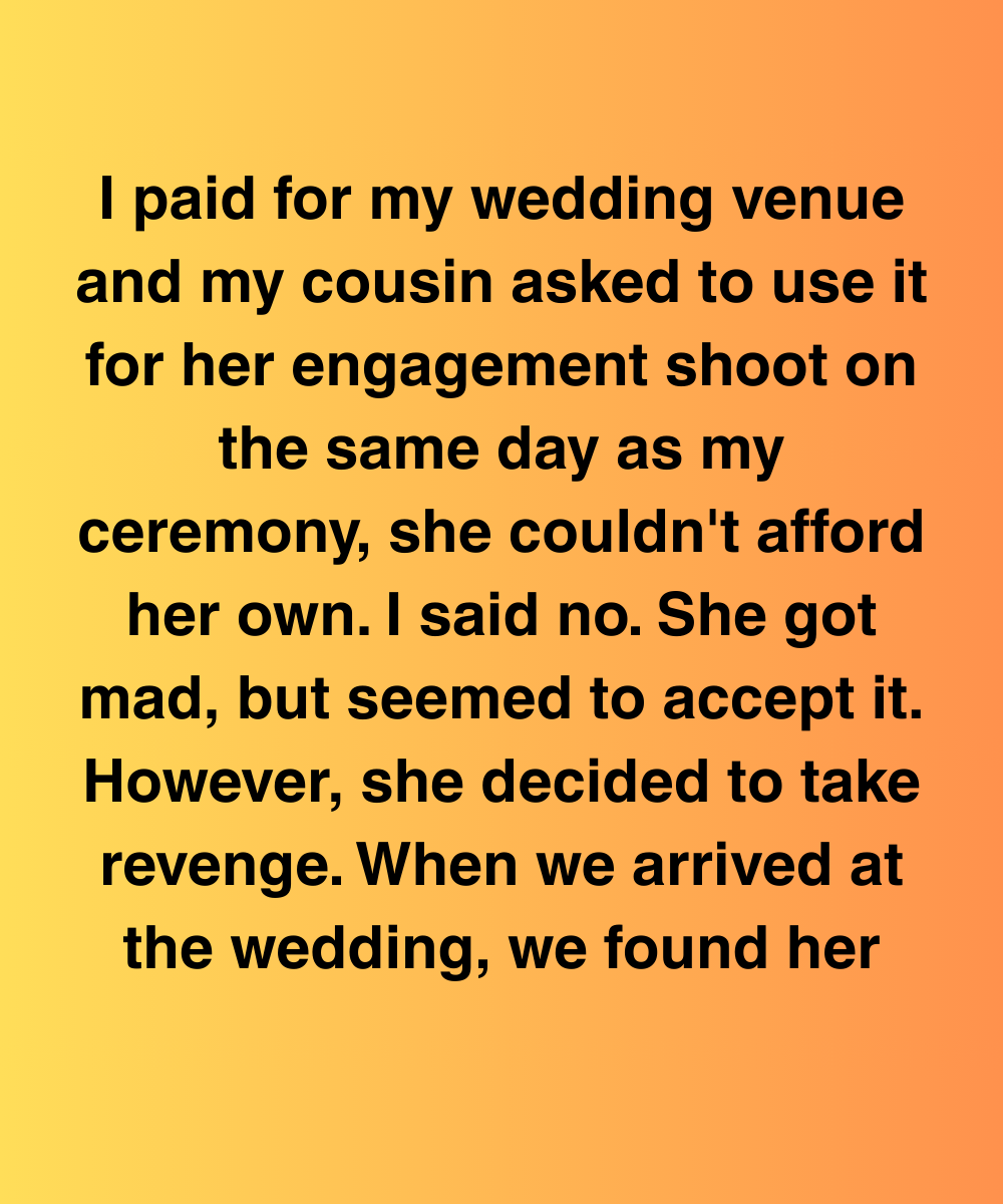 My Cousin Sabotaged My Wedding Over A Photoshoot—But Karma Had A Better Plan