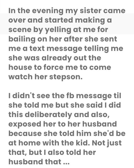 I Told My Sister’s Husband She Was Lying, But I Didn’t Know He’d Start His Own Investigation