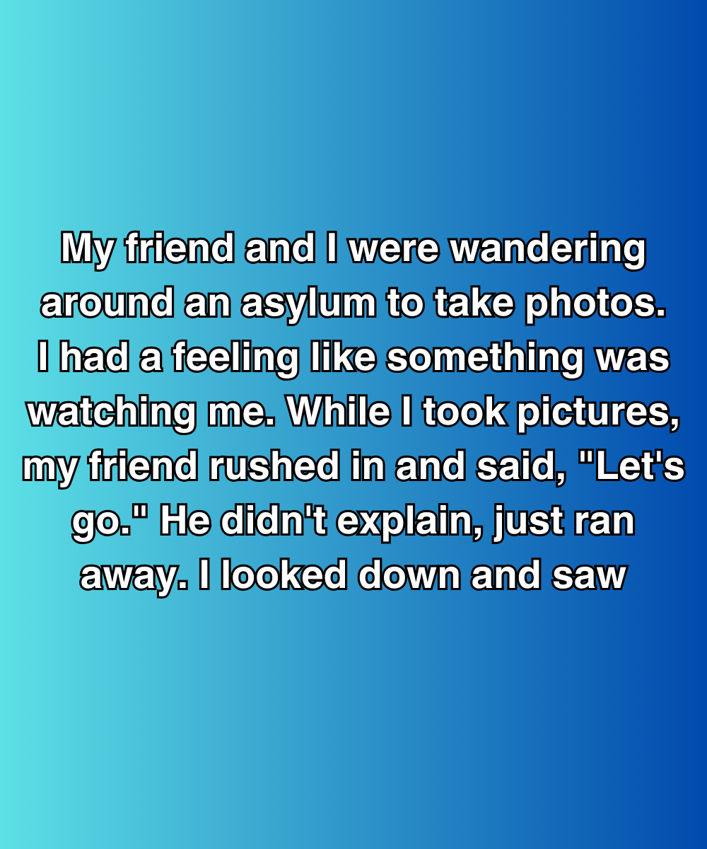 We Were Just Exploring An Old Asylum… Until I Saw What He’d Taken From It