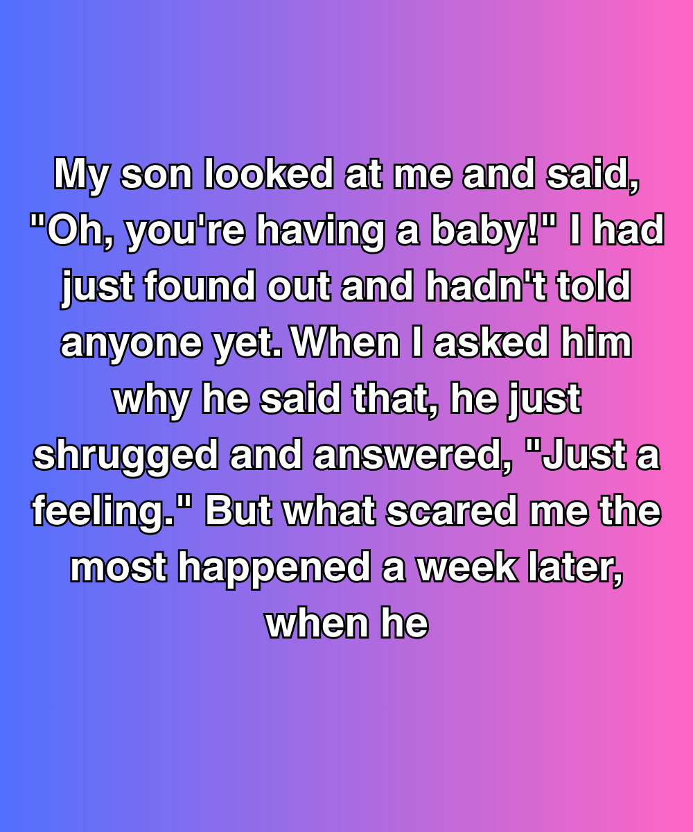 My Son Predicted My Pregnancy—But That Wasn’t The Scariest Thing He Knew