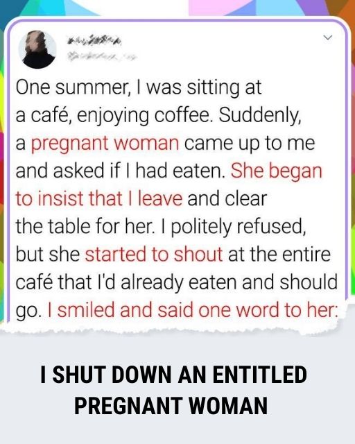 I Shut Down An Entitled Pregnant Woman Who Wanted To Take My Seat
