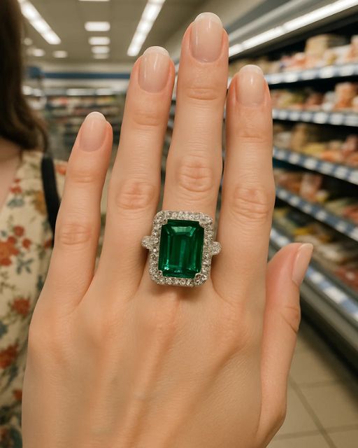 I Thought I Was Just Helping an Old Lady at the Grocery Store, Until She Handed Me an Old Ring I’d Seen Before