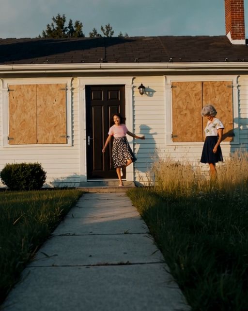 Woman Raises Son’s Daughter He Left 10 Years Ago, He Returns and Finds House Abandoned and Empty