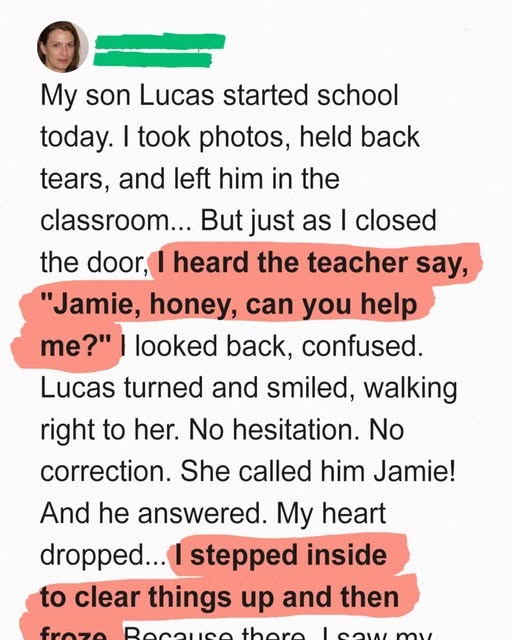 My Son Started School As Lucas—But Answered To Another Name