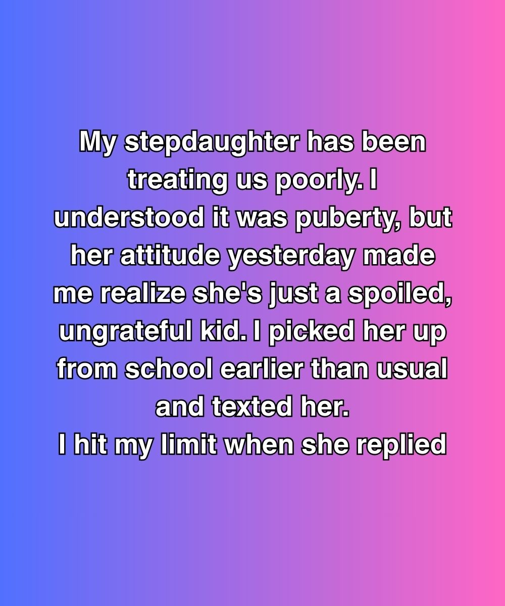 My Stepdaughter Rolled Her Eyes At Me For Years—Until One Ride Changed Everything