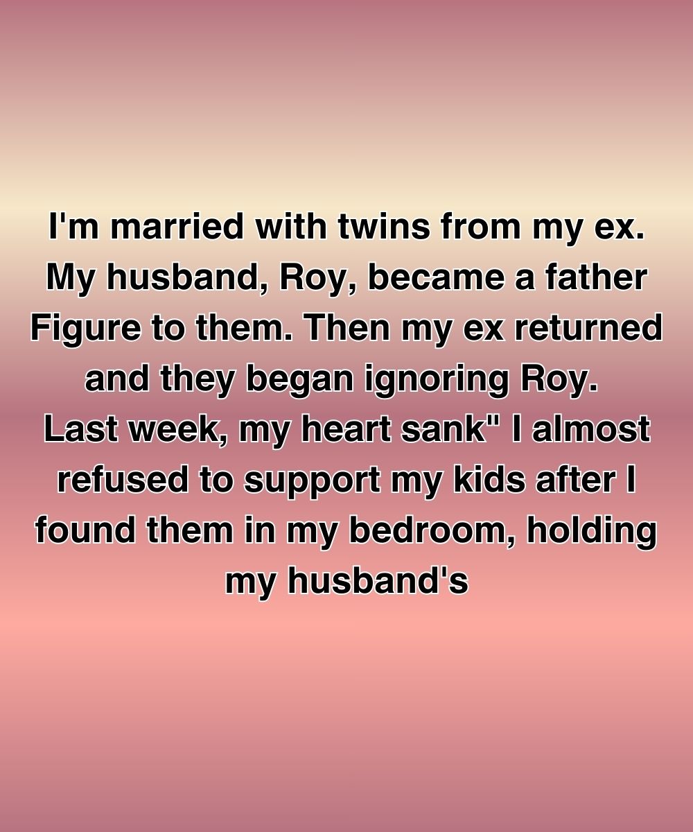 I’m Married With Twins From My Ex—Then I Found Them In My Bedroom Holding My Husband’s Shirt