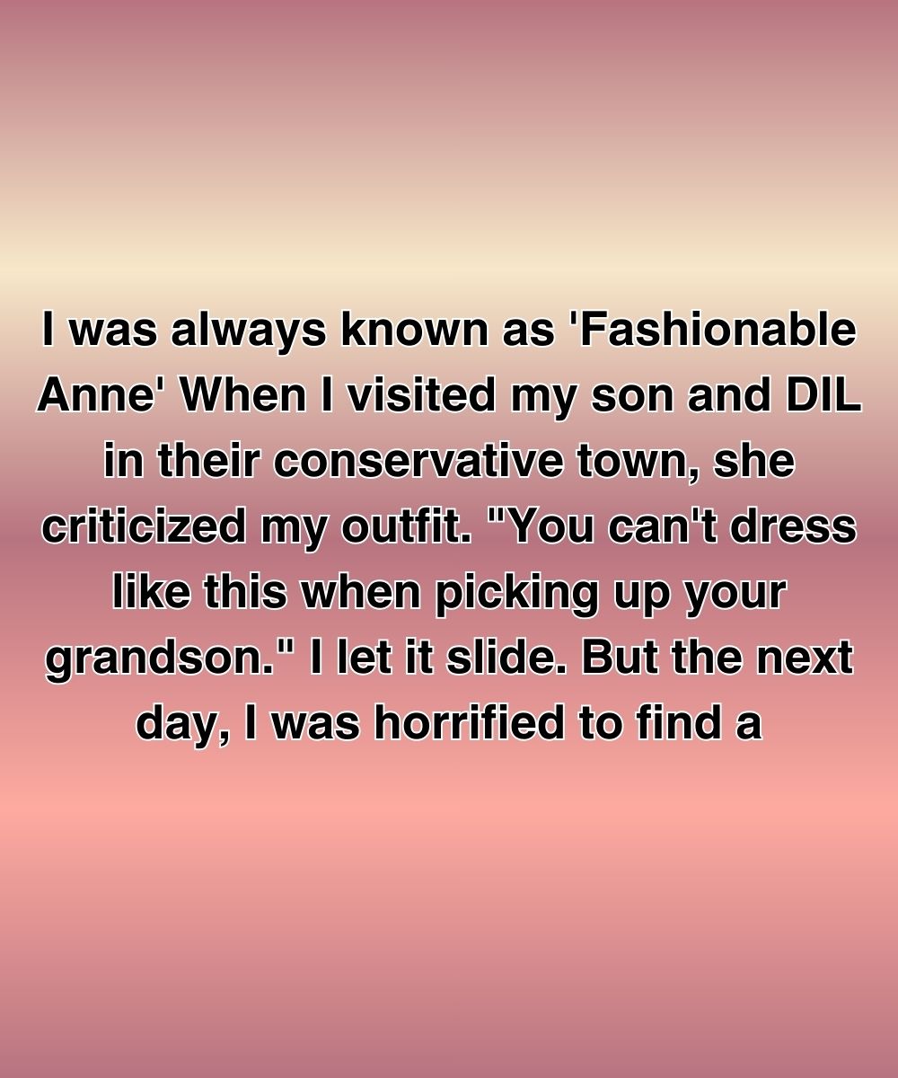 My Daughter-In-Law Judged My Clothes—But I Wasn’t The One Hiding Something