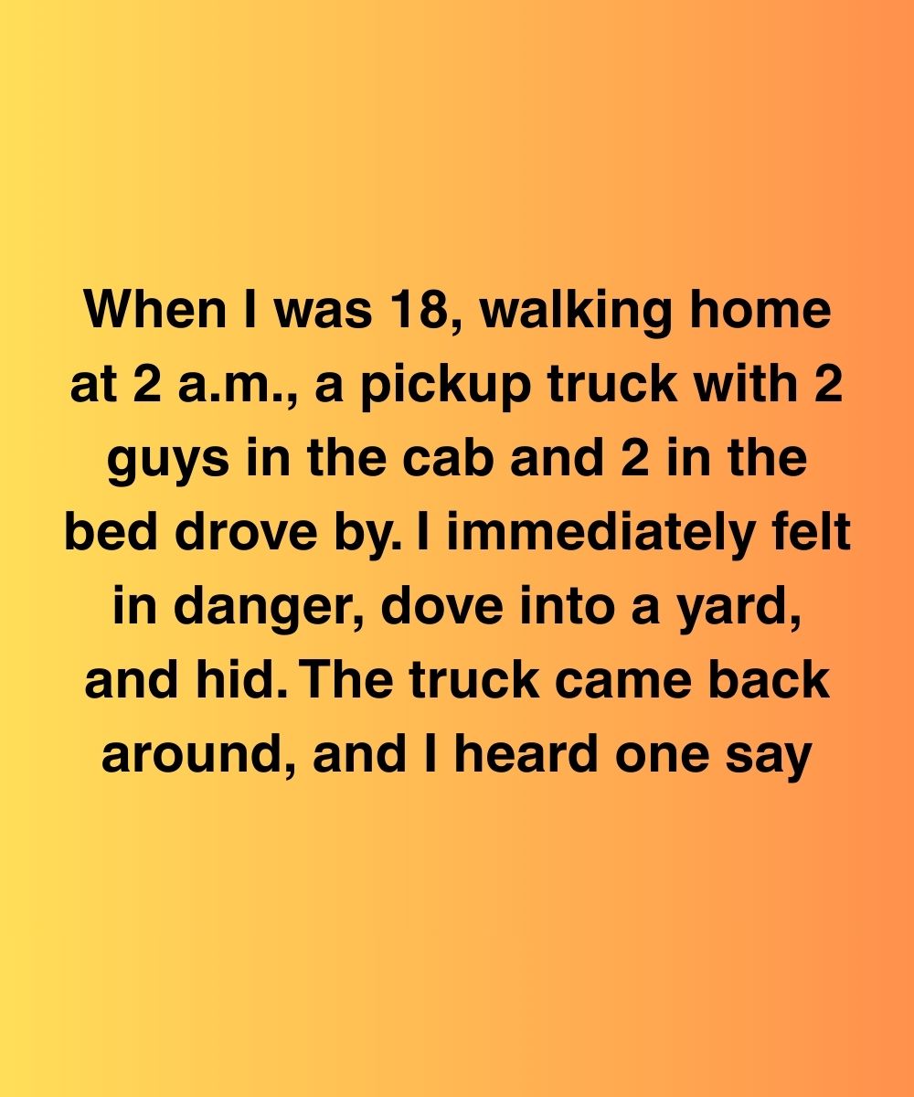 That Night I Hid In A Stranger’s Yard Saved Me In More Ways Than One