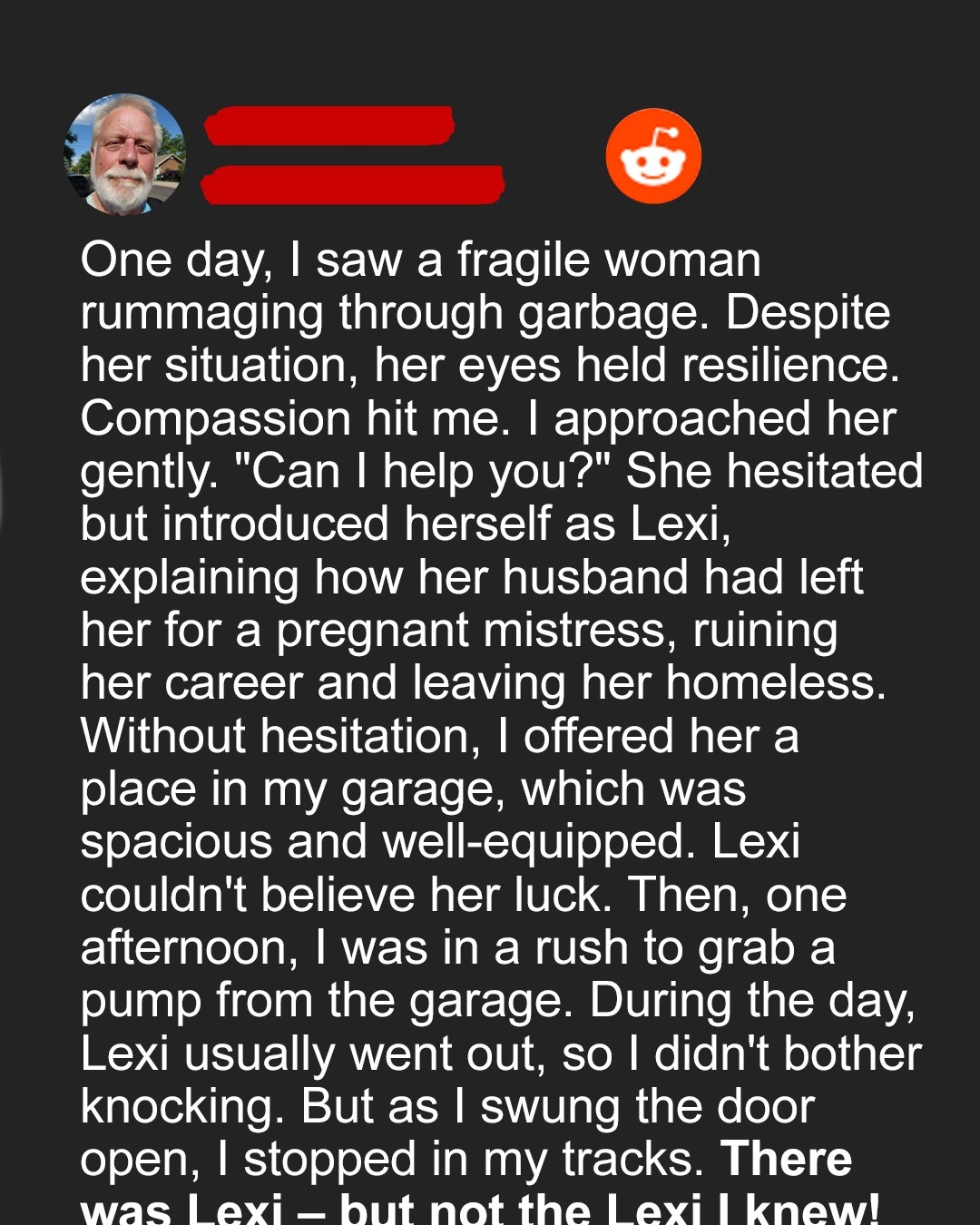 The Woman I Let Live In My Garage Wasn’t Who She Claimed To Be