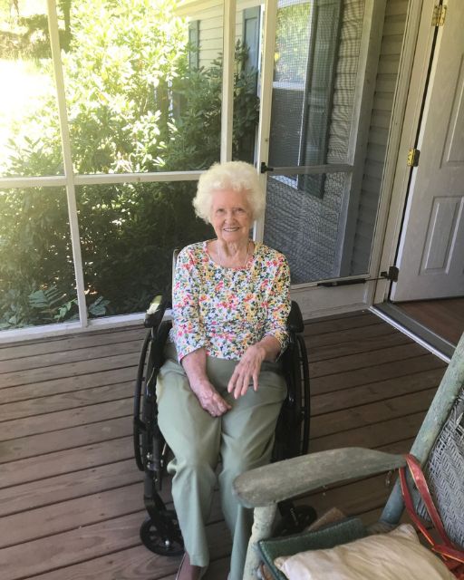 My Grandma Moved Into The Nursing Home But Claims This Porch Chair Already Knows Her