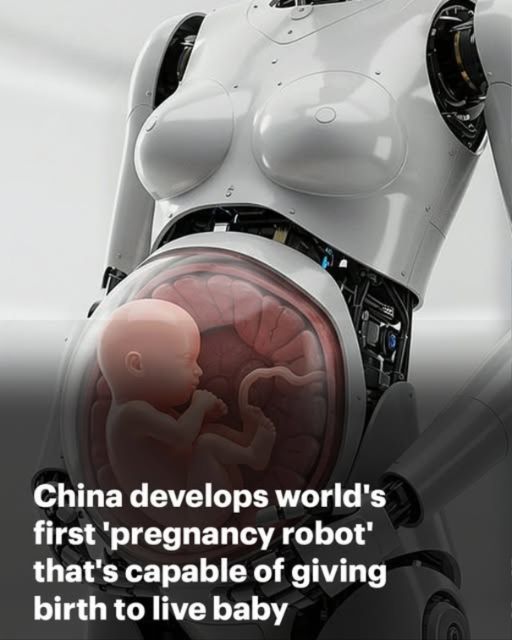 China develops world’s first ‘pregnancy robot’ that’s capable of giving birth to live baby