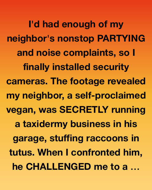 The Vegan With the Raccoons in Tutus