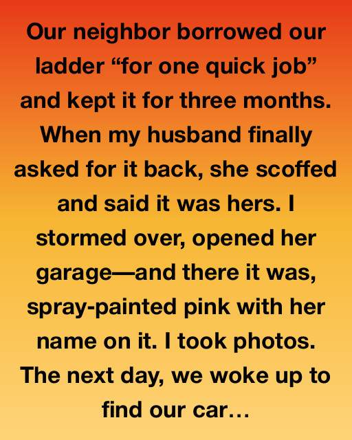 The Ladder She Painted Pink