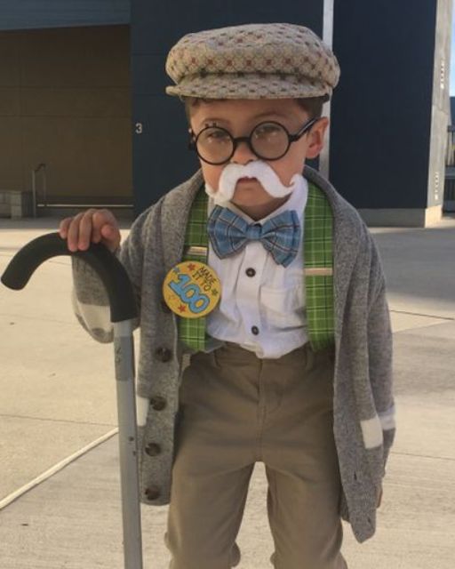 My Nephew Dressed Up For 100th Day Of School—But The Cane Wasn’t A Prop