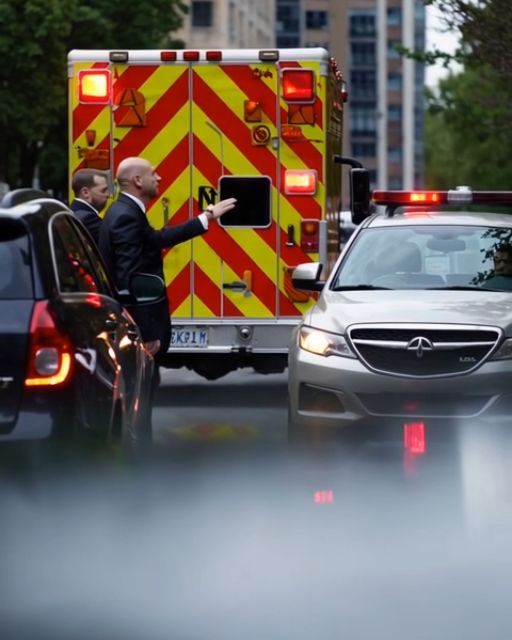 Rich Man In SUV Blocks Ambulance In Traffic Unaware His Son Is Inside