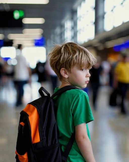 I Saw A Lost Child In The Airport — What He Had In His Backpack Made Me Gasp