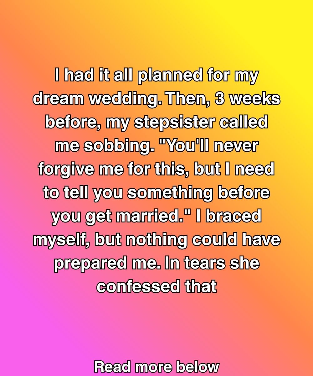 My Stepmom Paid For Our Wedding—But Left Out One Massive Condition