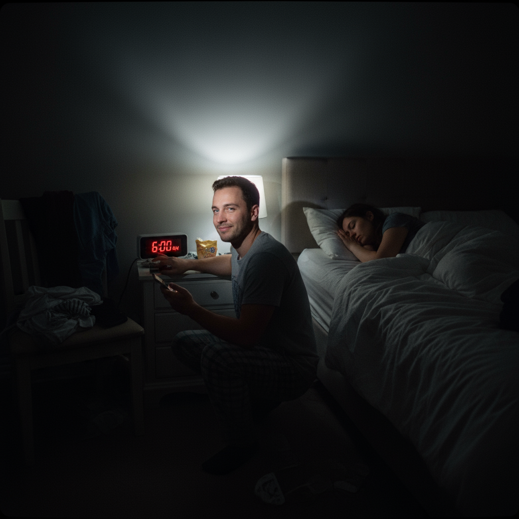I Let My Wife Sleep Through Her Shift—After What I Heard Her Say About Me