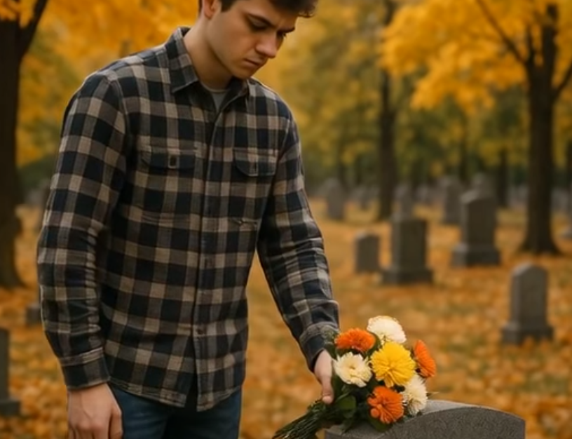 A STRANGER LEFT FLOWERS ON MY HUSBAND’S GRAVE EVERY WEEK