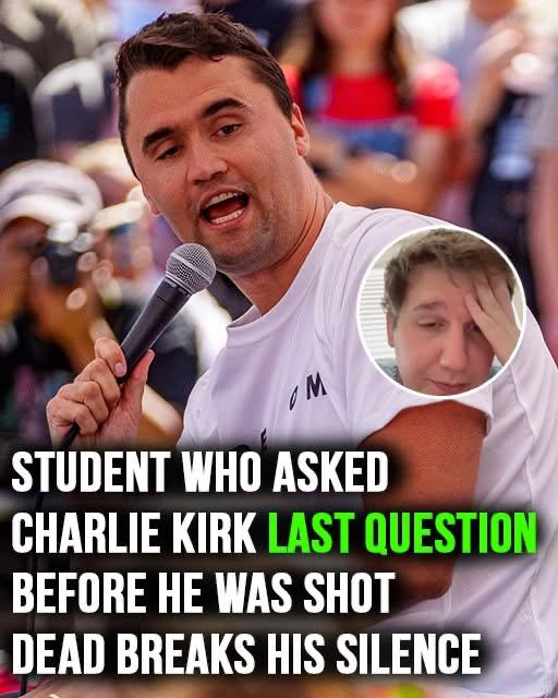 Student Who Asked Charlie Kirk About Gun Violence Says
