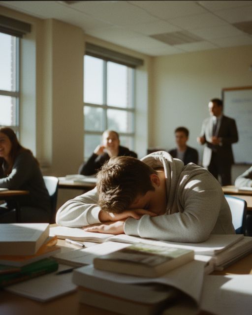 He Fell Asleep In Class—And When He Woke Up, He Said Something None Of Us Could Unhear