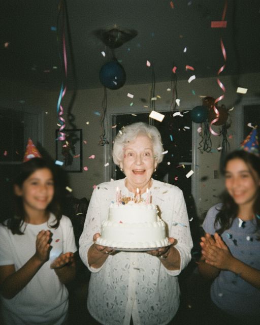Grandma Celebrated Her Birthday—But The Number On The Cake Wasn’t Her Age