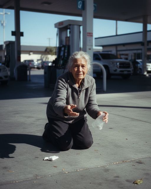 I Found Her Begging Outside A Gas Station—Then She Said Her Husband “Locked Her Out”
