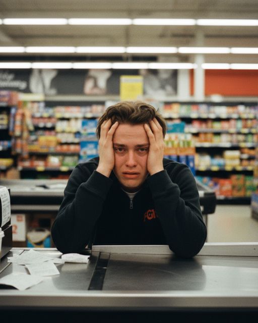 He Scanned My Milk, Then Started Sobbing… And That’s When I Saw Our Grandpa’s Eyes