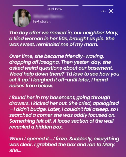 My New Neighbor Seemed Too Interested in My Basement — When I Checked It, I Shockingly Understood Why