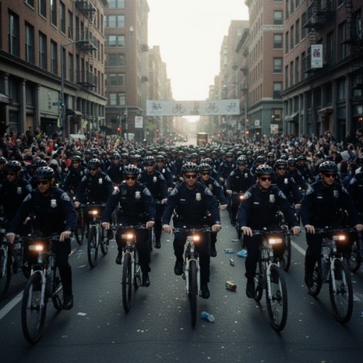 300 Cops Said It Was A Bike Marathon—But That’s Not Why They Rode Together