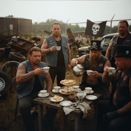 I Was Urban Exploring—Until I Found My Uncle Having A Tea Party With His Biker Gang